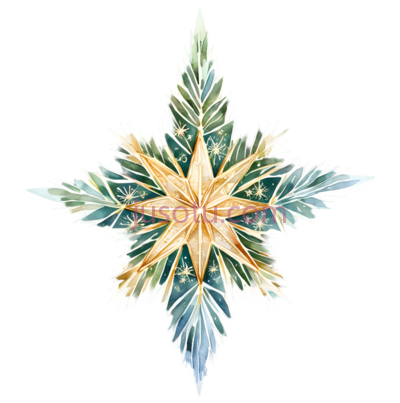 雪花,抽象,绿色,黄色, PNG