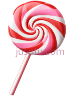 棒棒糖,螺旋形,红色,白色PNG
