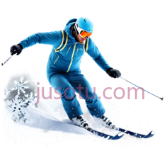 滑雪者,运动,蓝色PNG