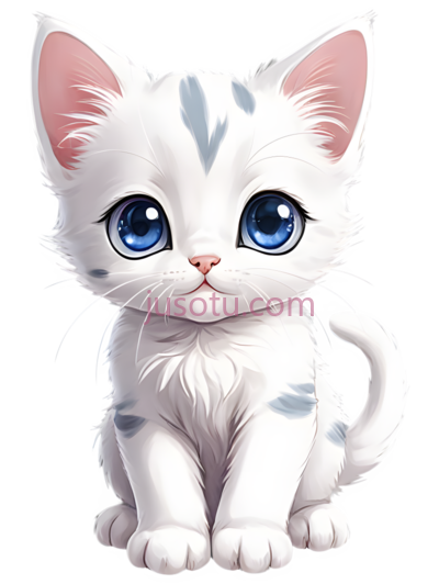 可爱,猫咪, PNG