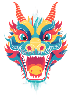 中国龙,可爱PNG