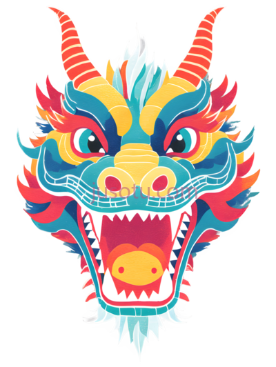 中国龙,可爱, PNG