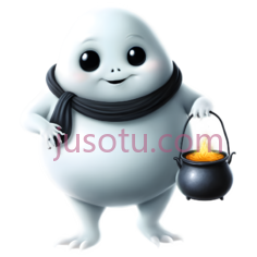 卡通幽灵,可爱,白色PNG