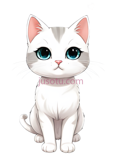 猫咪,俏皮, PNG