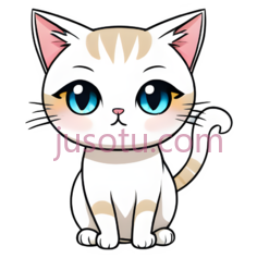 猫,樱桃小丸子,可爱,活泼PNG