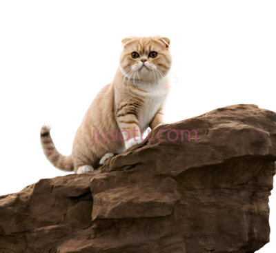 猫,站立,棕色, PNG