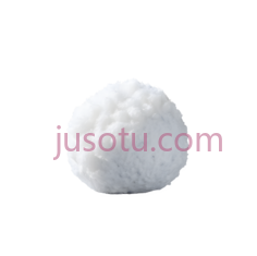 雪球,实心,白色PNG