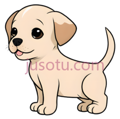 小狗,卡通,米色PNG