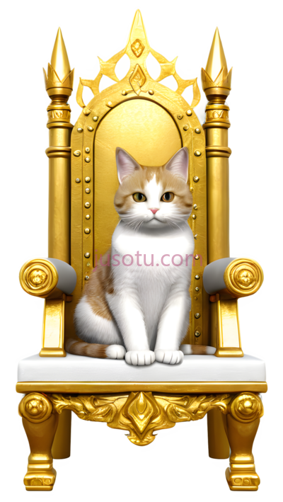 猫,皇家,白色,橙色, PNG