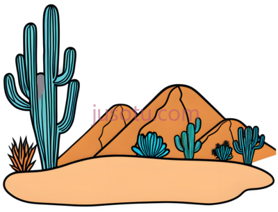 荒漠景观, PNG