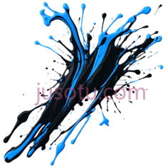 液体,抽象,蓝色PNG