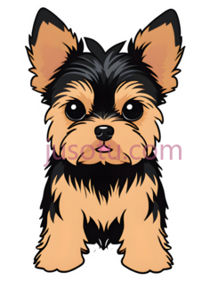 小狗,卡通,黑色,棕色PNG