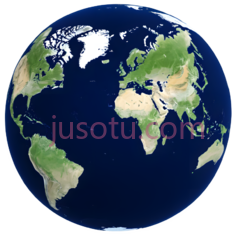 地球仪,卡通,蓝色,绿色,白色PNG