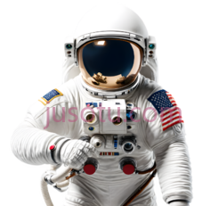 宇航员,太空服,白色PNG