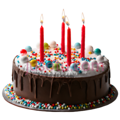 蛋糕,生日蛋糕,巧克力色PNG