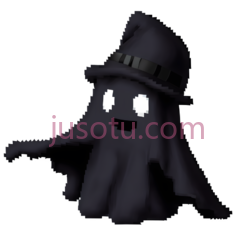 幽灵,卡通,黑色PNG