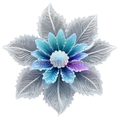 磨砂花, PNG