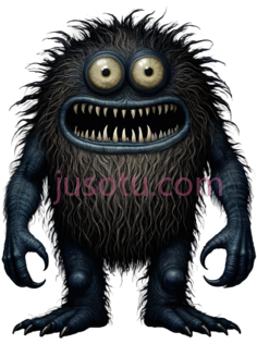 怪兽,卡通,蓝色PNG