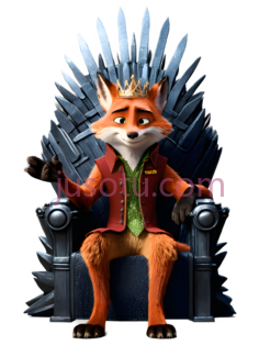 狐狸,卡通,橙色PNG