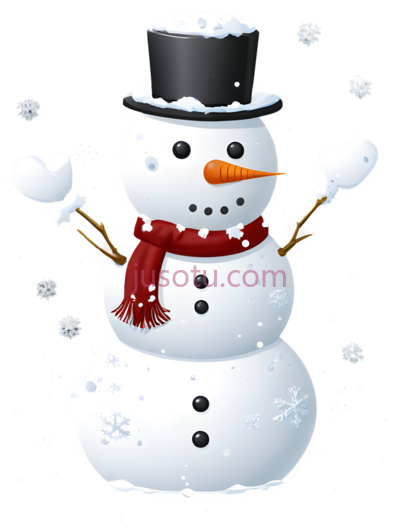 雪人,下雪, PNG