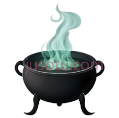 女巫,煮药锅PNG