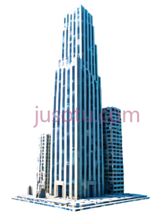 摩天大楼,现代主义建筑,白色PNG