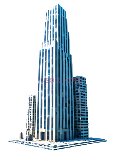摩天大楼,现代主义建筑,白色, PNG