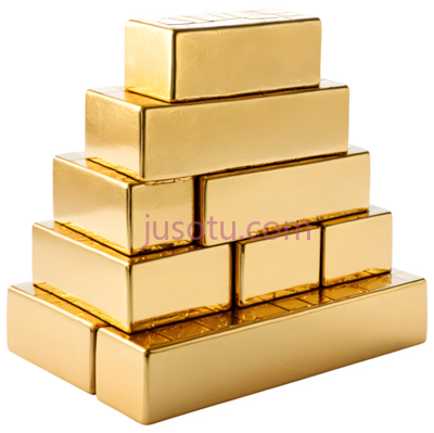 金色砖块, PNG
