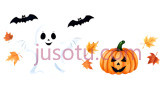 幽灵,南瓜灯,卡通,橙色PNG