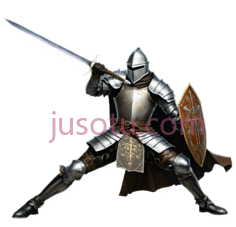 骑士,中世纪盔甲,银色PNG