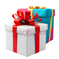 红色,礼物盒,生日PNG