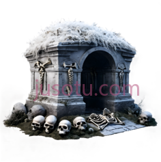 墓碑,哥特式,灰色PNG