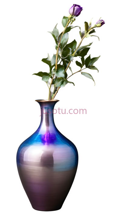 花瓶,现代,蓝色,紫色, PNG