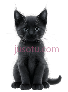 暗黑,侘寂,猫PNG