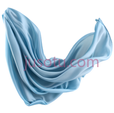 布料,流动,蓝色PNG