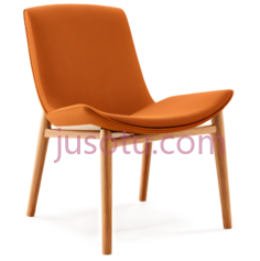 椅子,现代,橙色PNG