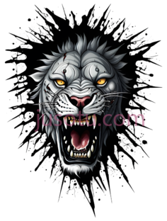 狮子,卡通,白色PNG