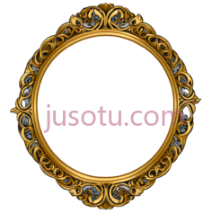 相框,复古,金色PNG