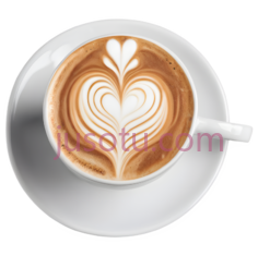 咖啡,拉花,白色,棕色PNG