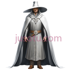 人物,长袍,斗篷,白色PNG