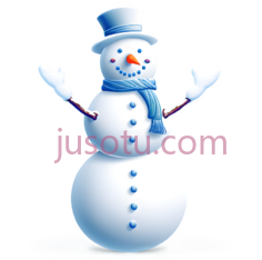 雪人,丝绸PNG