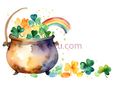 金罐,水彩画,金色, PNG
