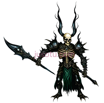 骷髅战士,幻想,黑色,金色, PNG