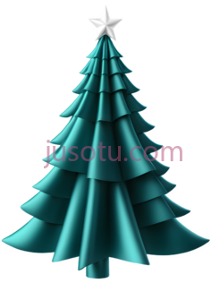 圣诞树,丝绸PNG