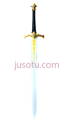 剑,装饰性,金色,白色PNG