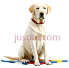 狗,坐着,黄色PNG