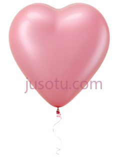 气球,心形,粉色PNG