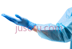 手套,一次性医用手套,蓝色PNG