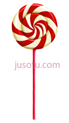 棒棒糖,螺旋形,红色,白色PNG