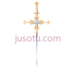 剑,装饰性,金色,银色PNG